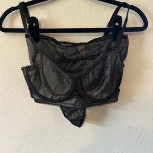 VS Mesh Lingerie Set